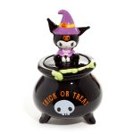 Kuromi Witch Lidded Ceramic Candy Bowl