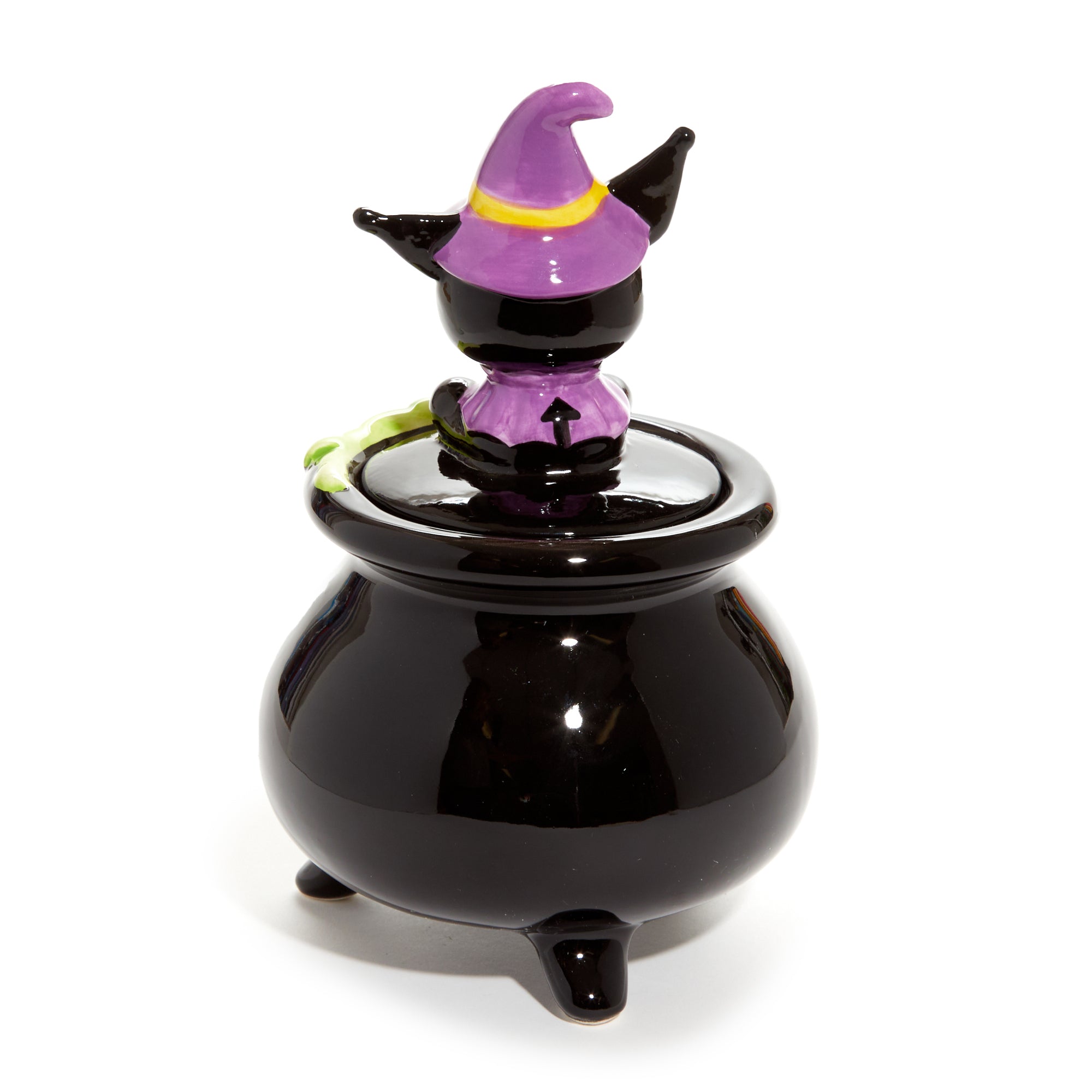 Kuromi Witch Lidded Ceramic Candy Bowl - 图片 4