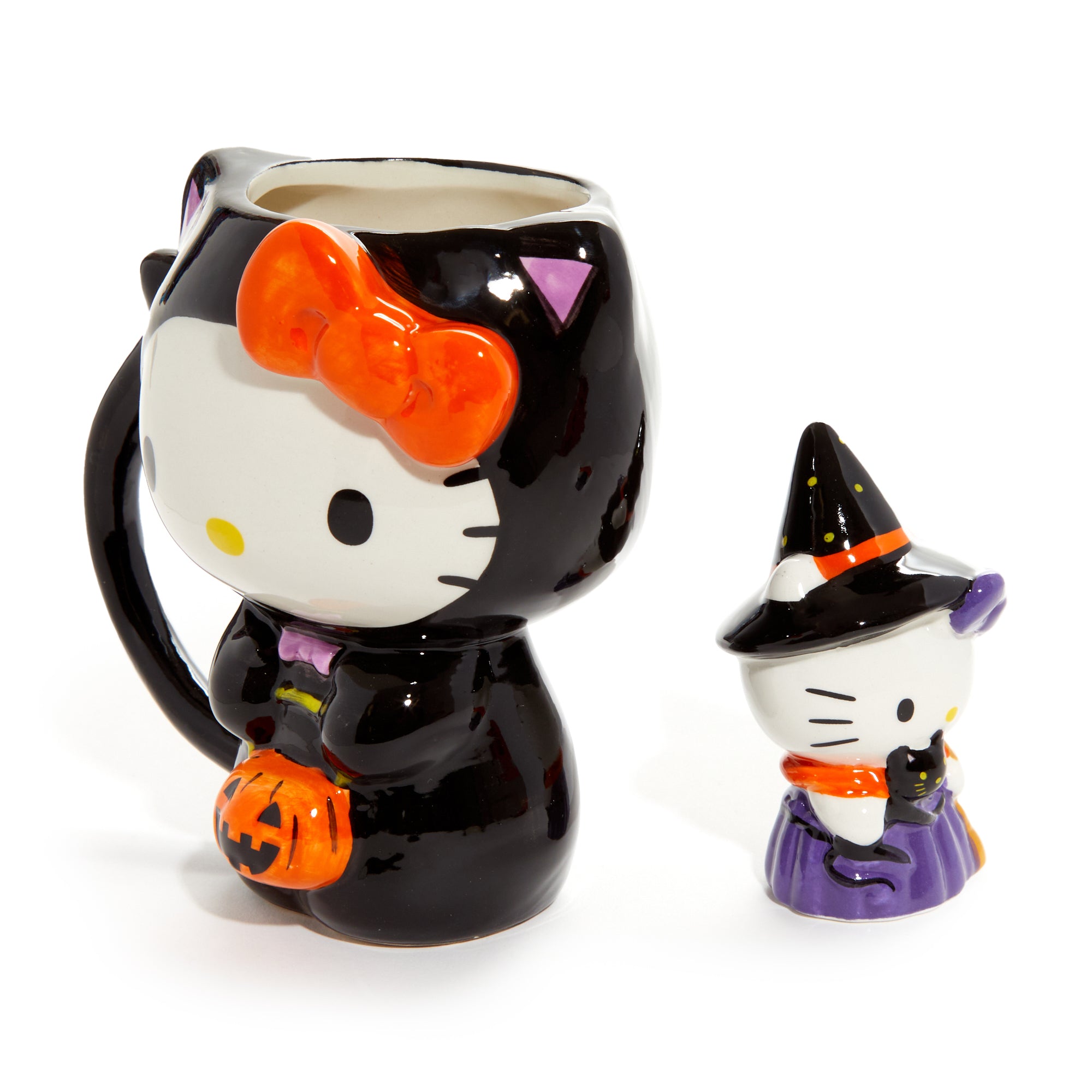 Hello Kitty Halloween Costume Ceramic Mug and Figurine Gift Set - 图片 4