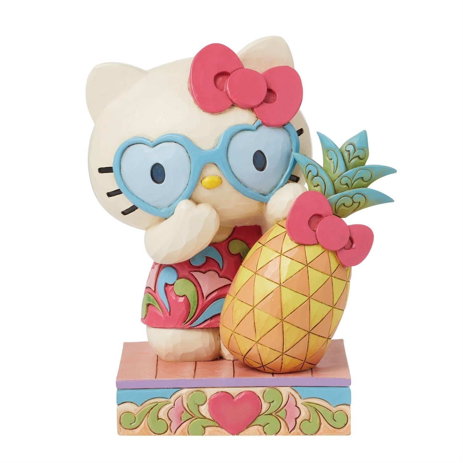 Hello Kitty Summer Pineapple Figurine (Jim Shore Sanrio Collection)