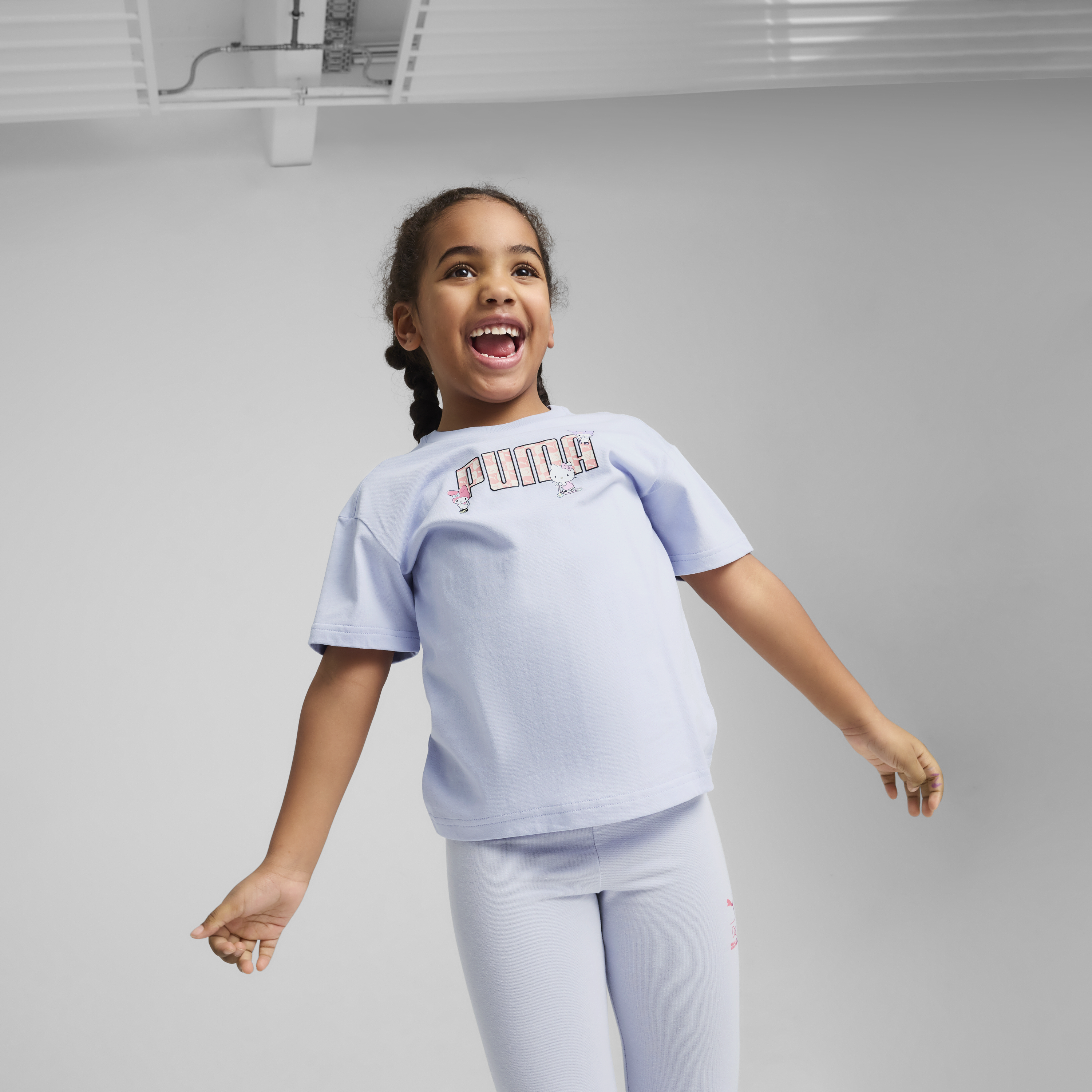Hello Kitty and Friends x PUMA Kids Relaxed Graphic Tee (Cool Weather)