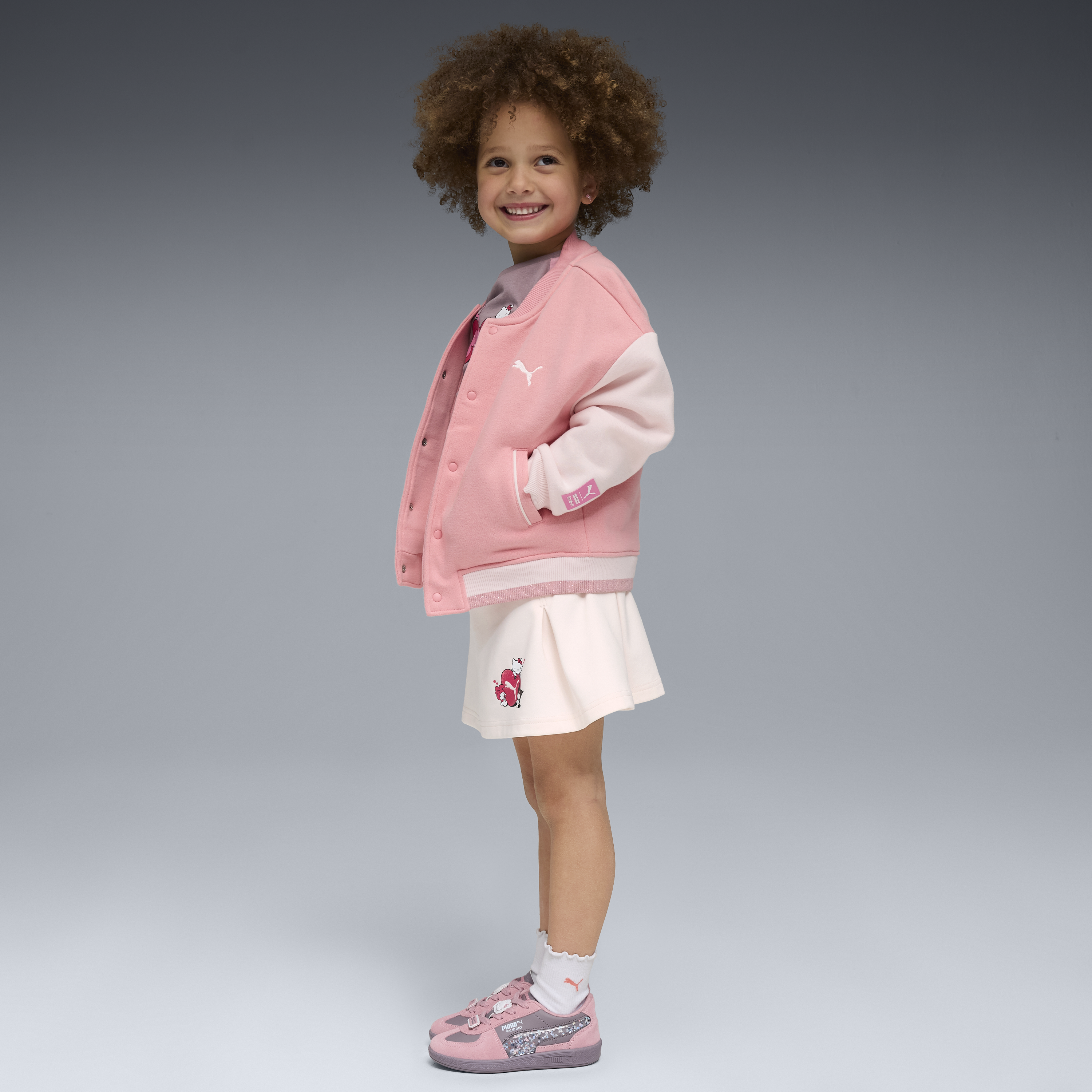 Hello Kitty and Friends x PUMA Kids Pleated Skirt (Jasmine Flower)