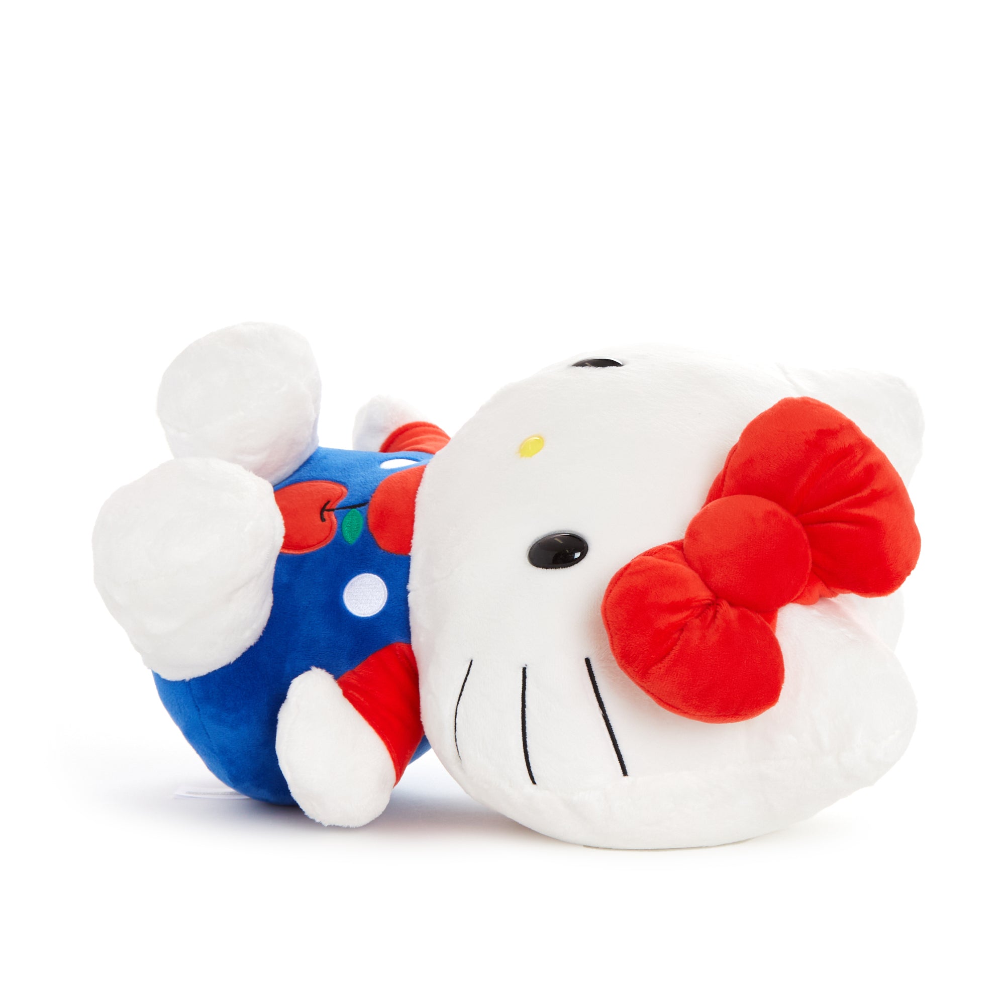 Hello Kitty 15" Blue Overalls Large Plush (Apples Series) - 图片 4
