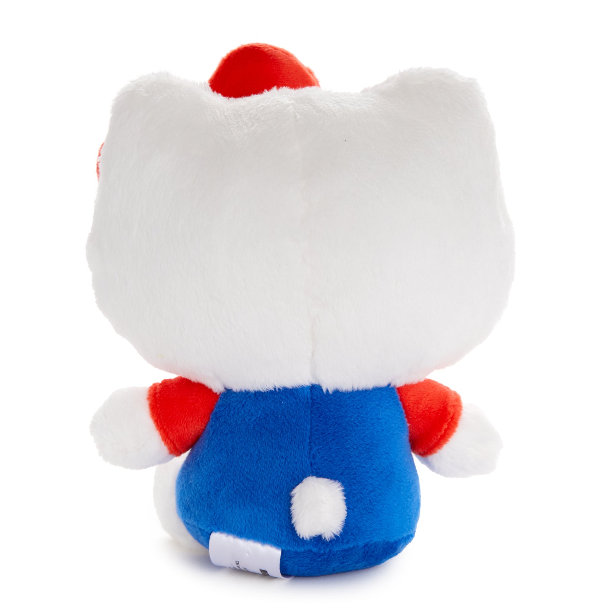 Hello Kitty 6" Blue Overalls Plush Mascot (Apples Series) - 图片 5