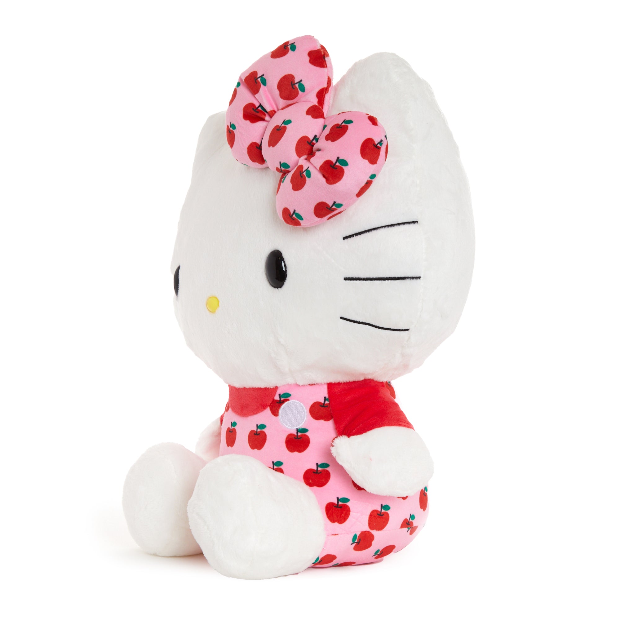 Hello Kitty 15" Pink Overalls Large Plush (Apples Series) - 图片 3