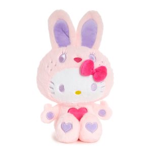 Hello Kitty 11" Pink Plush (Colorful Bunny Series)