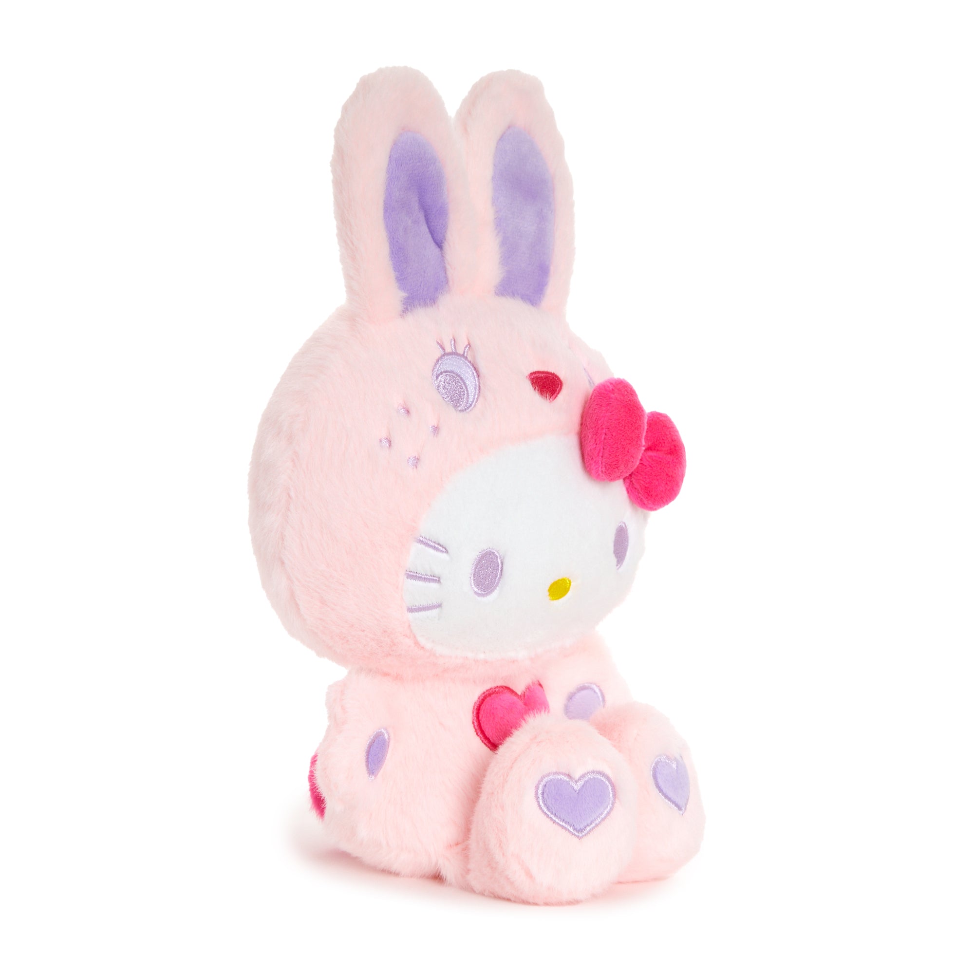 Hello Kitty 11" Pink Plush (Colorful Bunny Series) - 图片 2