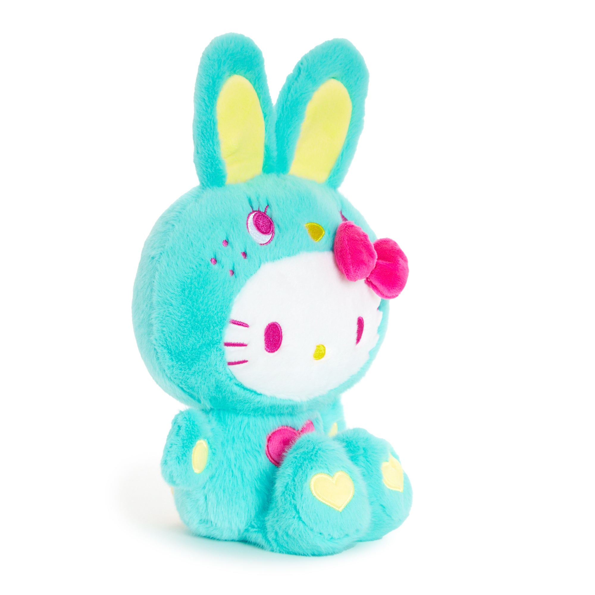Hello Kitty 11" Green Plush (Colorful Bunny Series) - 图片 2