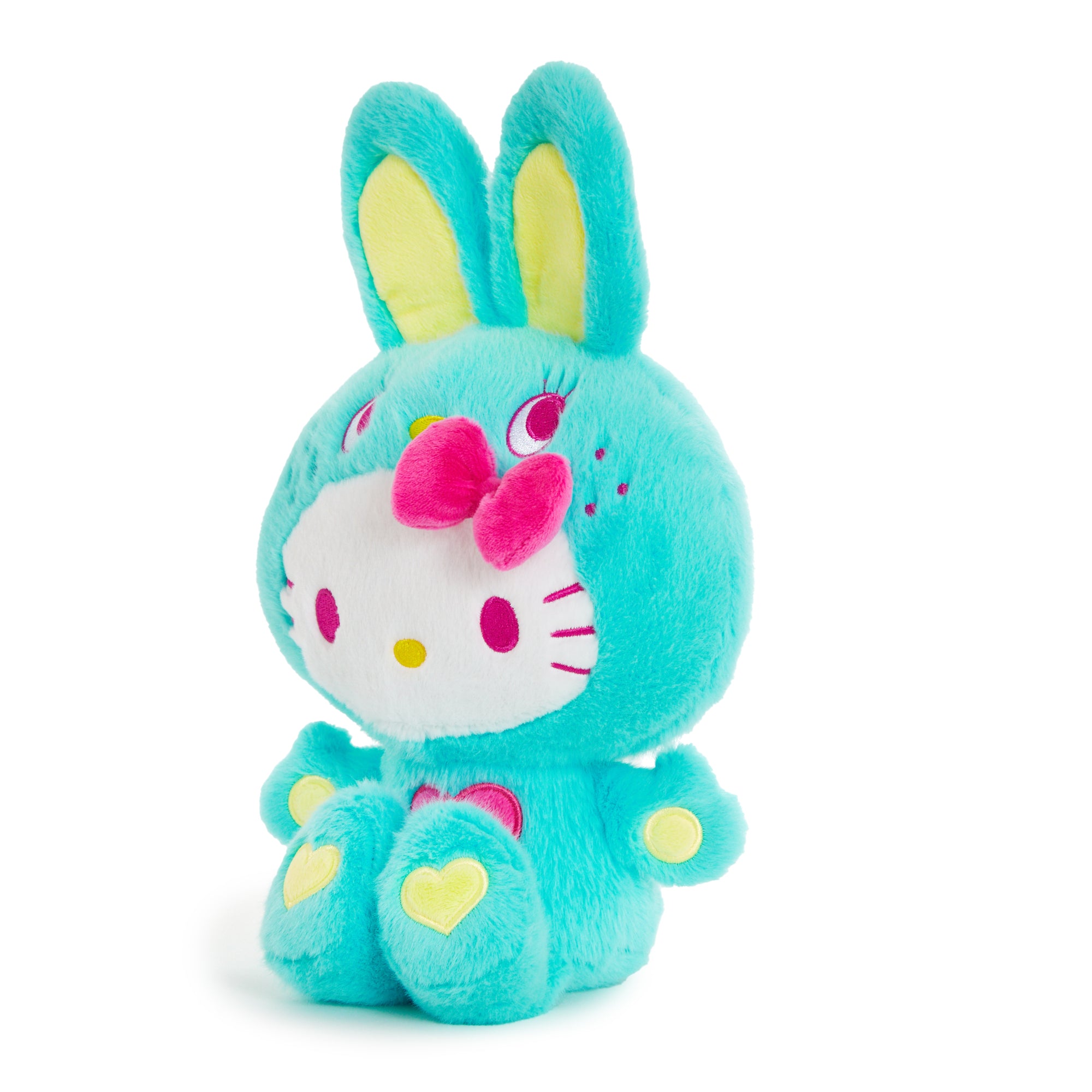 Hello Kitty 11" Green Plush (Colorful Bunny Series) - 图片 3