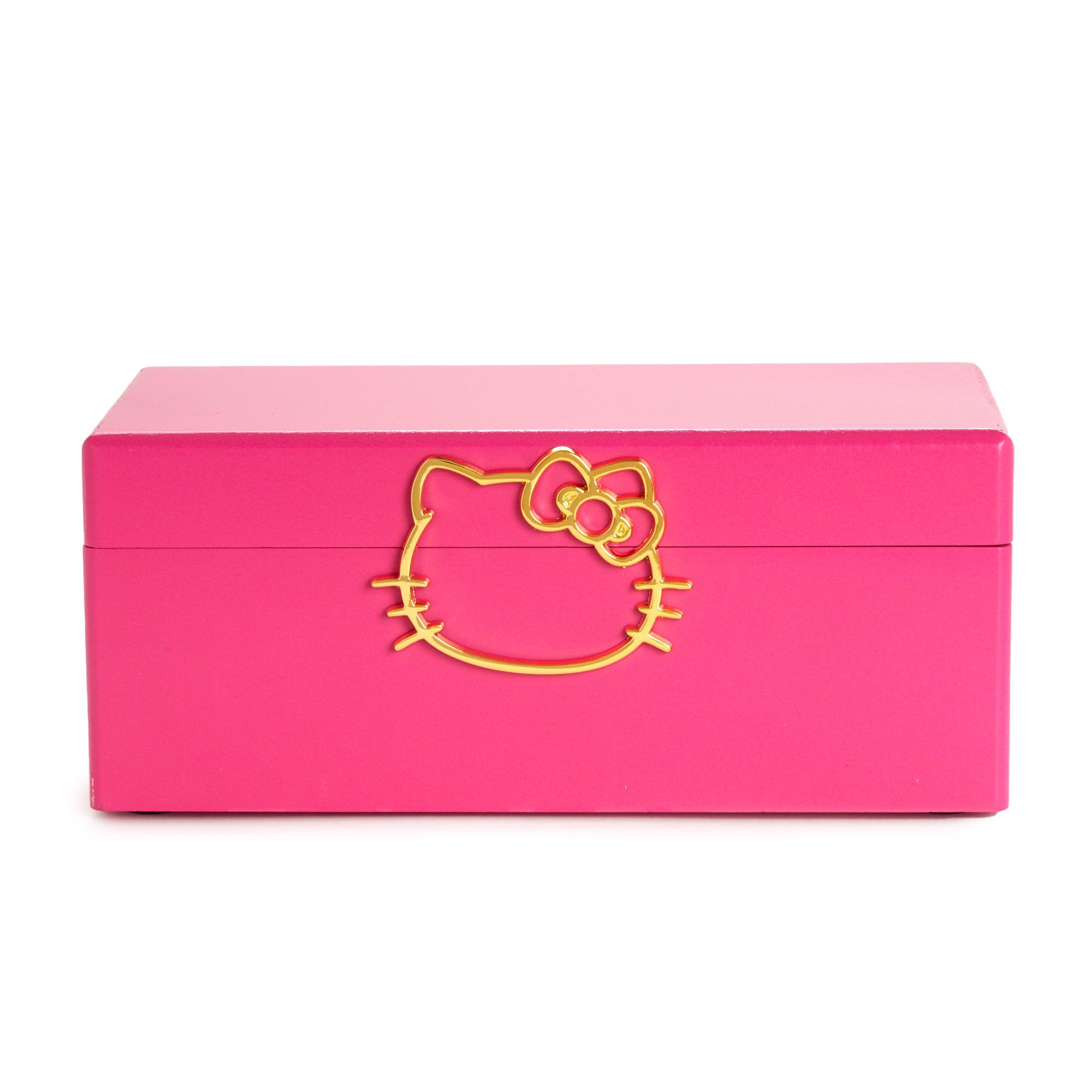 Hello Kitty Pink Lacquered Jewelry Box Organizer