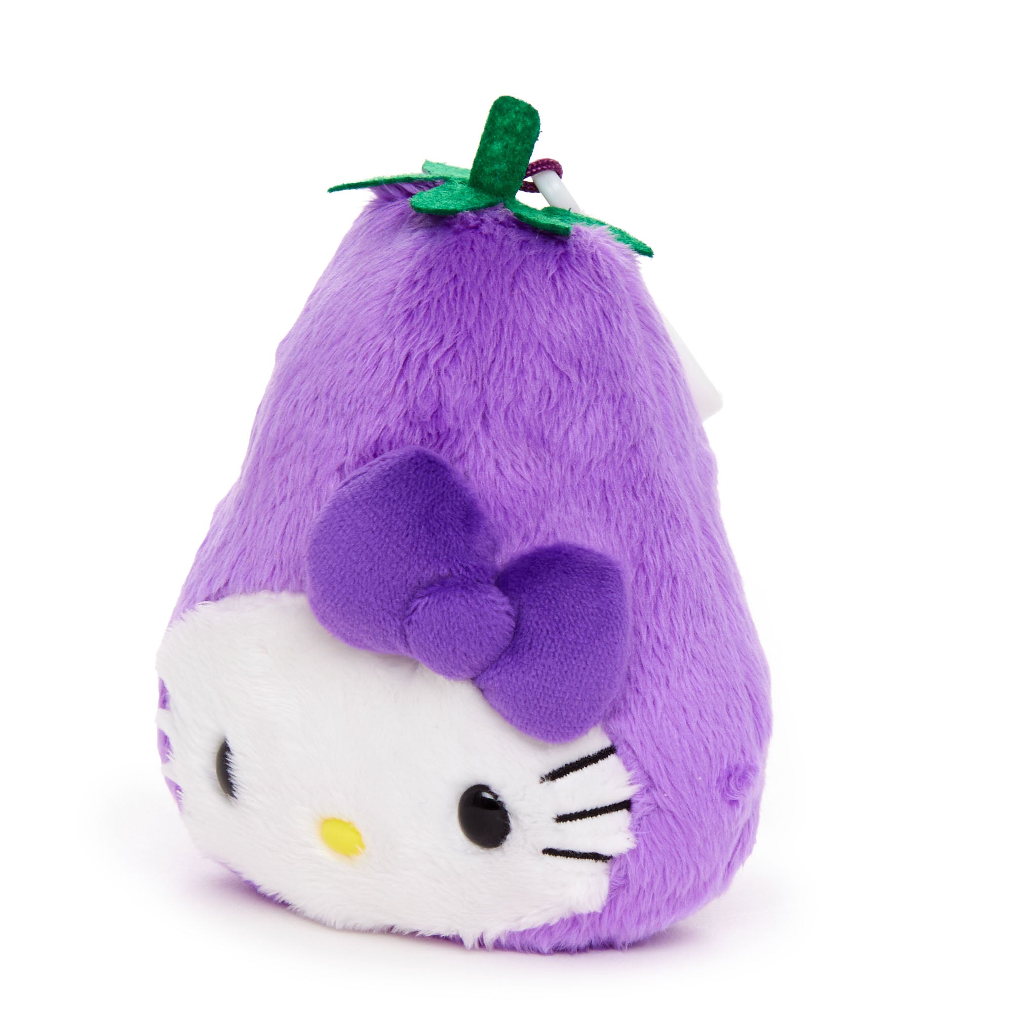Hello Kitty Eggplant Plush Mascot Clip (Fruit & Veggie Series) - 图片 2