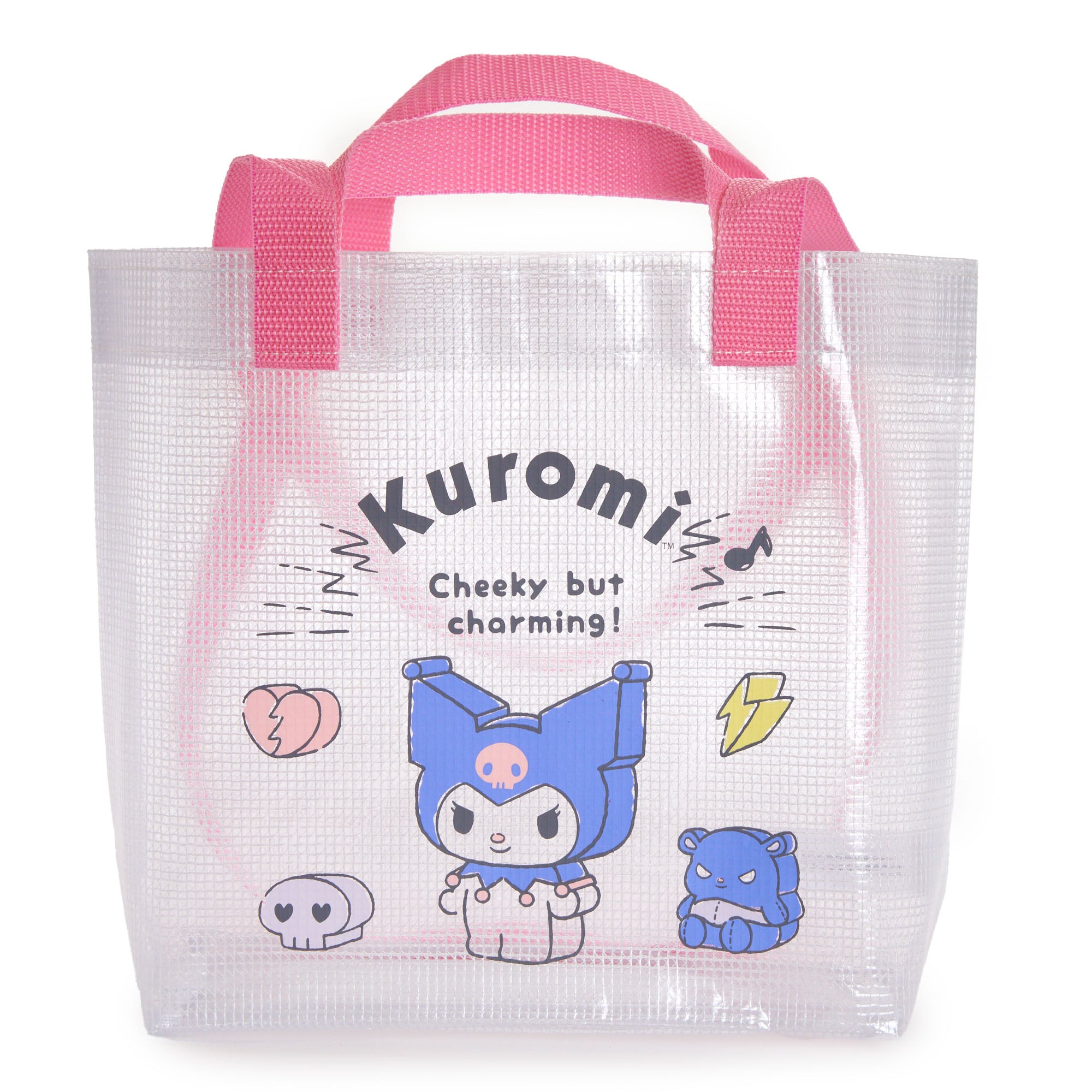 Kuromi 2-Way Vinyl Tote Bag (Besties Friend Series) - 图片 2
