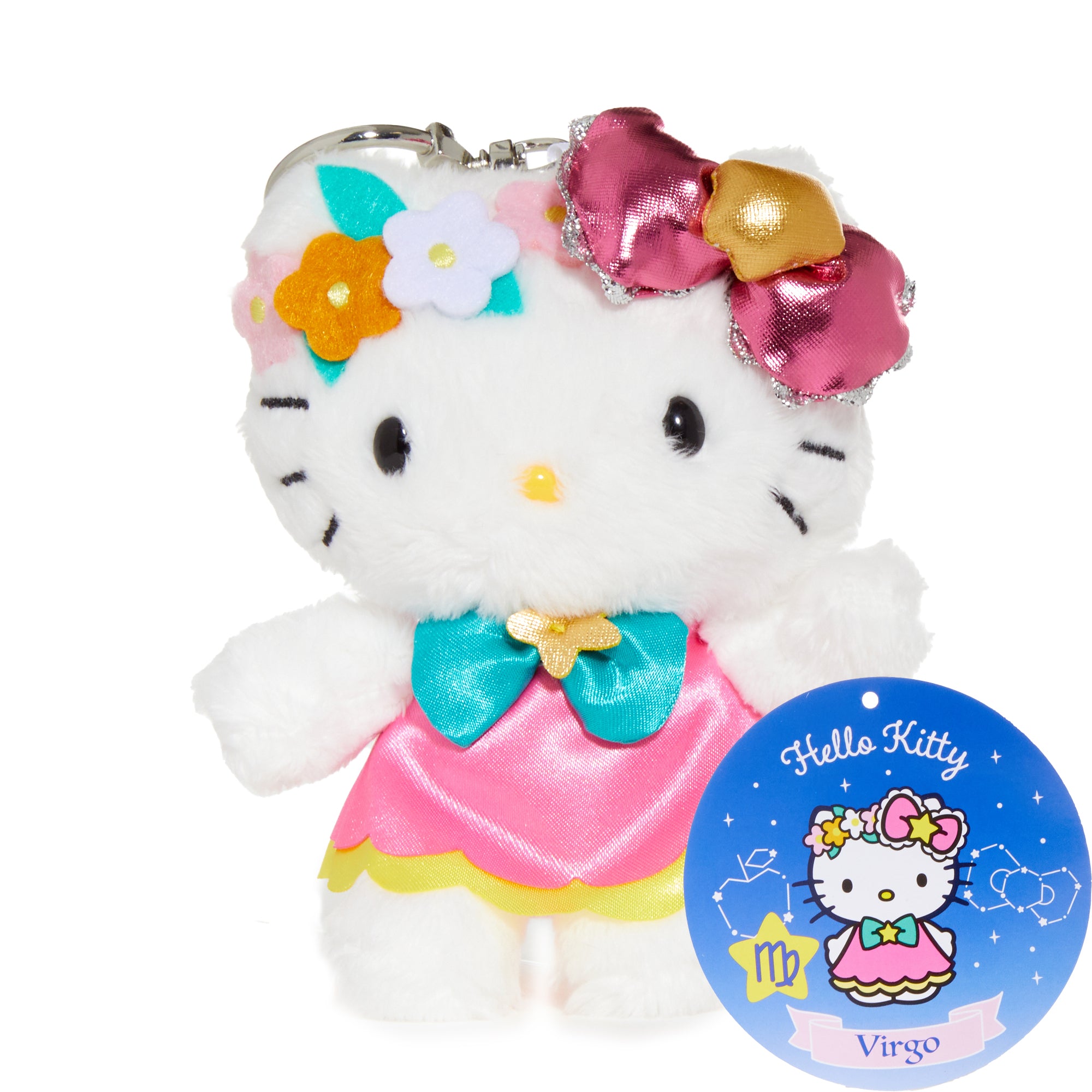 Hello Kitty Virgo Plush Keychain Mascot (Zodiac Series)