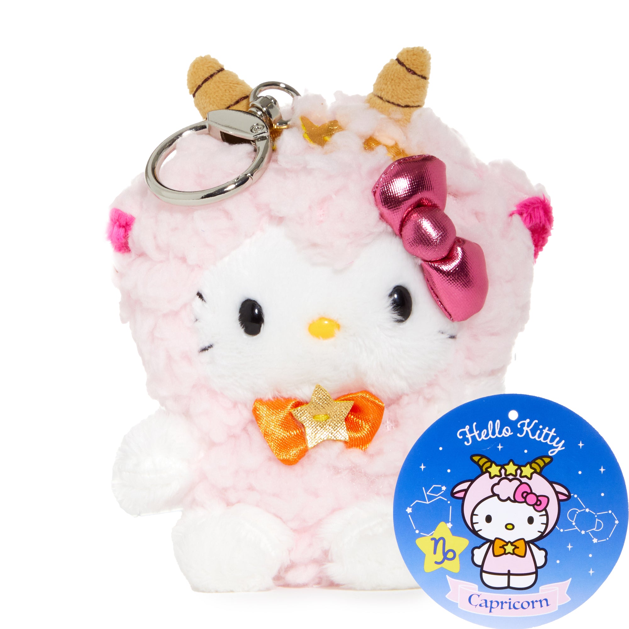 Hello Kitty Capricorn Plush Keychain Mascot (Zodiac Series)