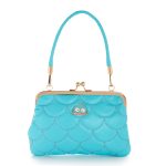 Hangyodon 2-Way Quilted Kiss Knob Handbag