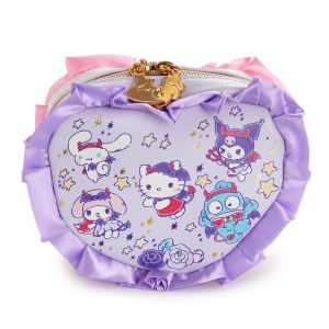 Sanrio Characters Mini Heart Zipper Pouch (Bright and Dark Angel Series)