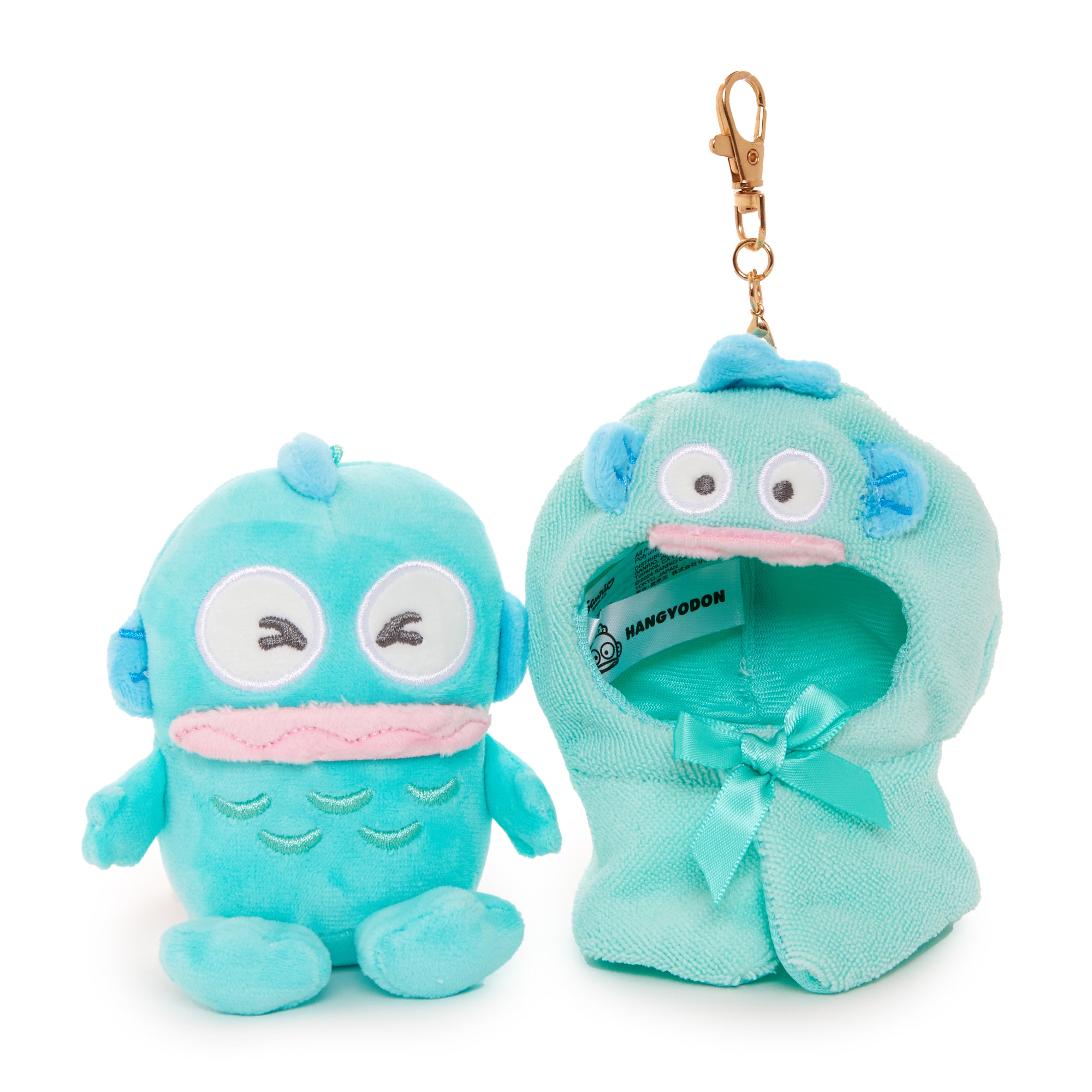 Hangyodon Plush Mascot Keychain (Frightened Series) - 图片 2