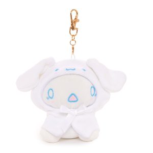 Cinnamoroll Plush Mascot Keychain (Frightened Series)