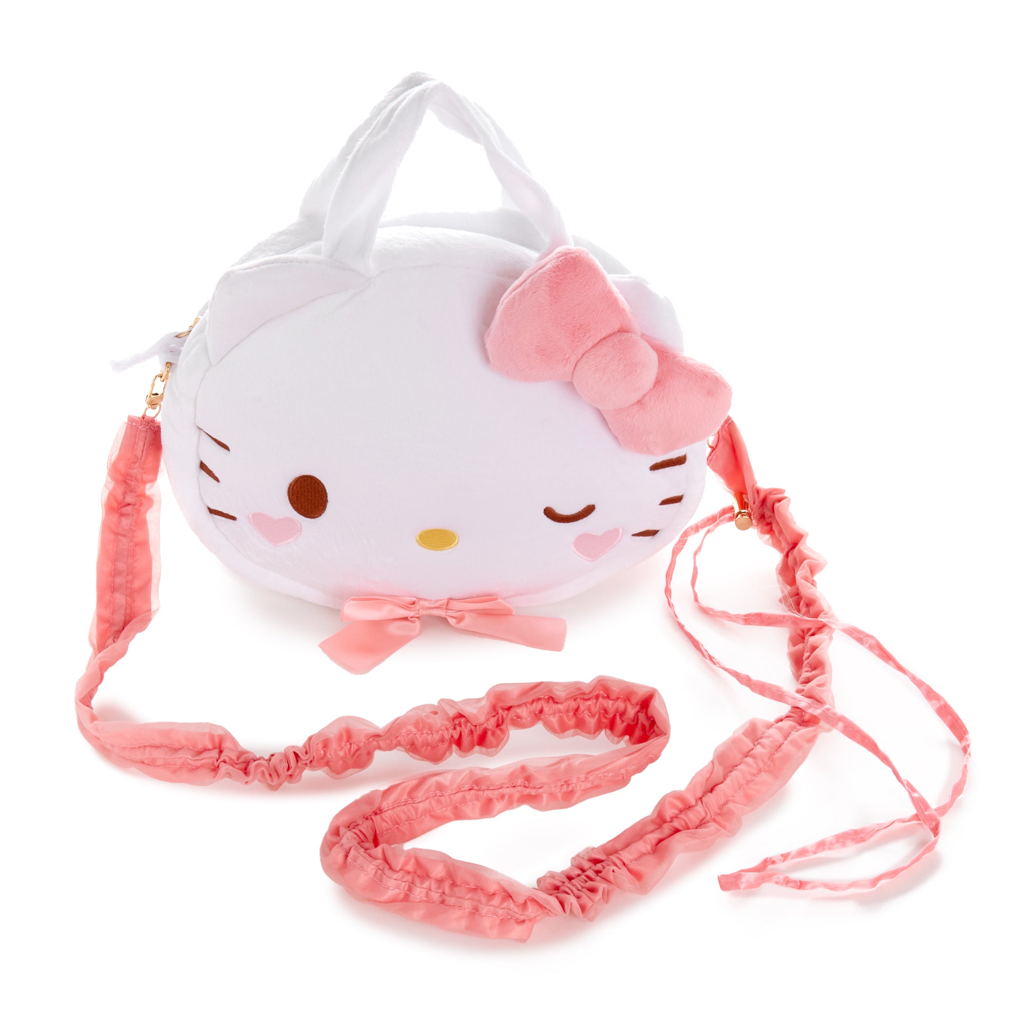 Hello Kitty 2-Way Plush Crossbody Bag (Wink Series) - 图片 2
