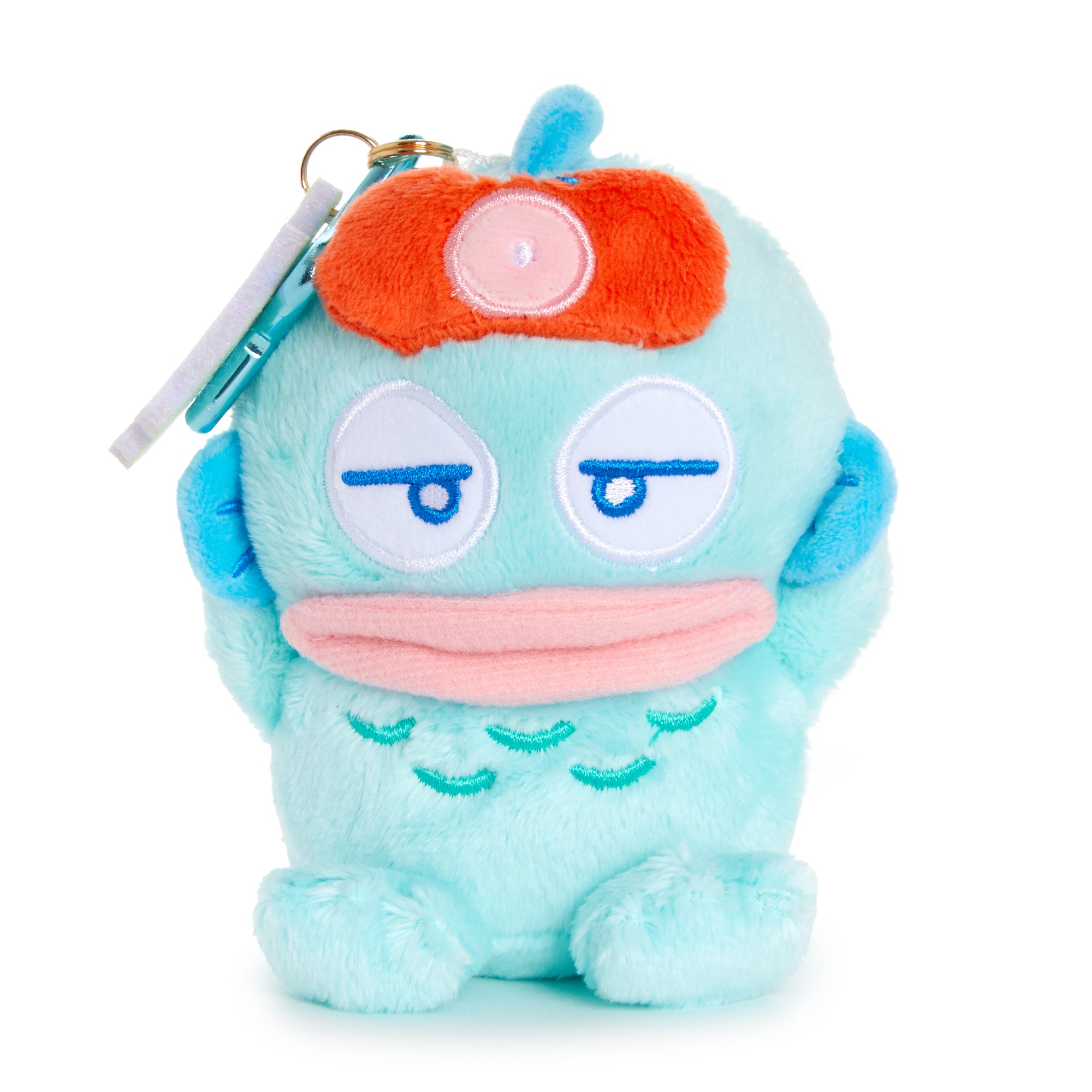 Hangyodon Plush Eyemask Mascot Keychain (Clowning Around Series) - 图片 2