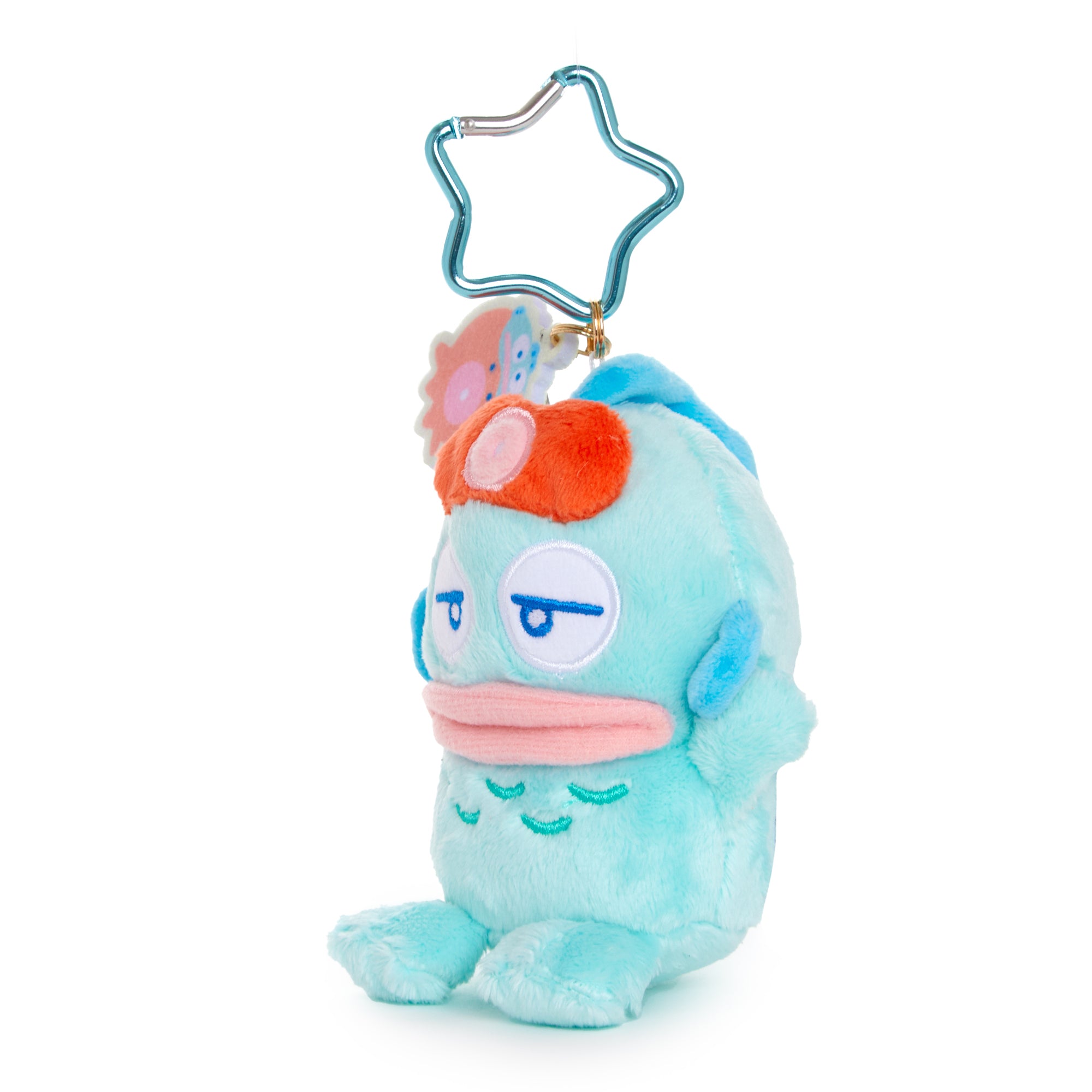 Hangyodon Plush Eyemask Mascot Keychain (Clowning Around Series) - 图片 3