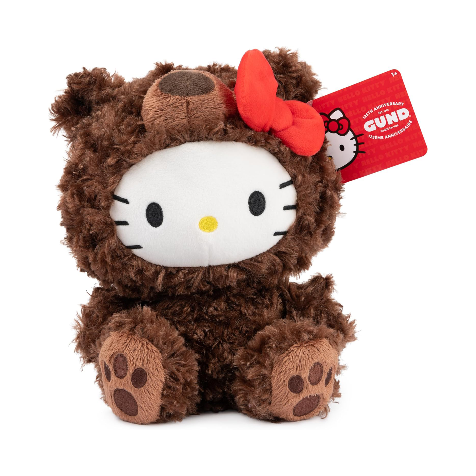 Hello Kitty x GUND 10" Plush (Philbin Teddy Bear) - 图片 7
