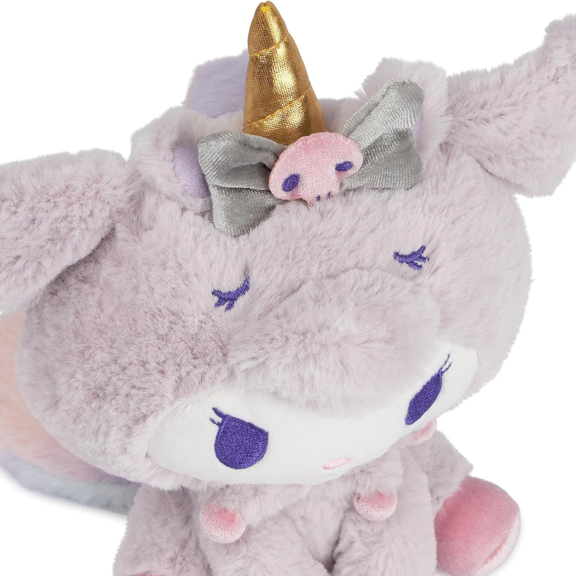 Kuromi x GUND 6" Unicorn Mascot Plush - 图片 2