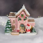 Hello Kitty's Merry Book Nook Ceramic Candle House