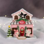 Kuromi's Mischievous Mistletoe Ceramic Candle House