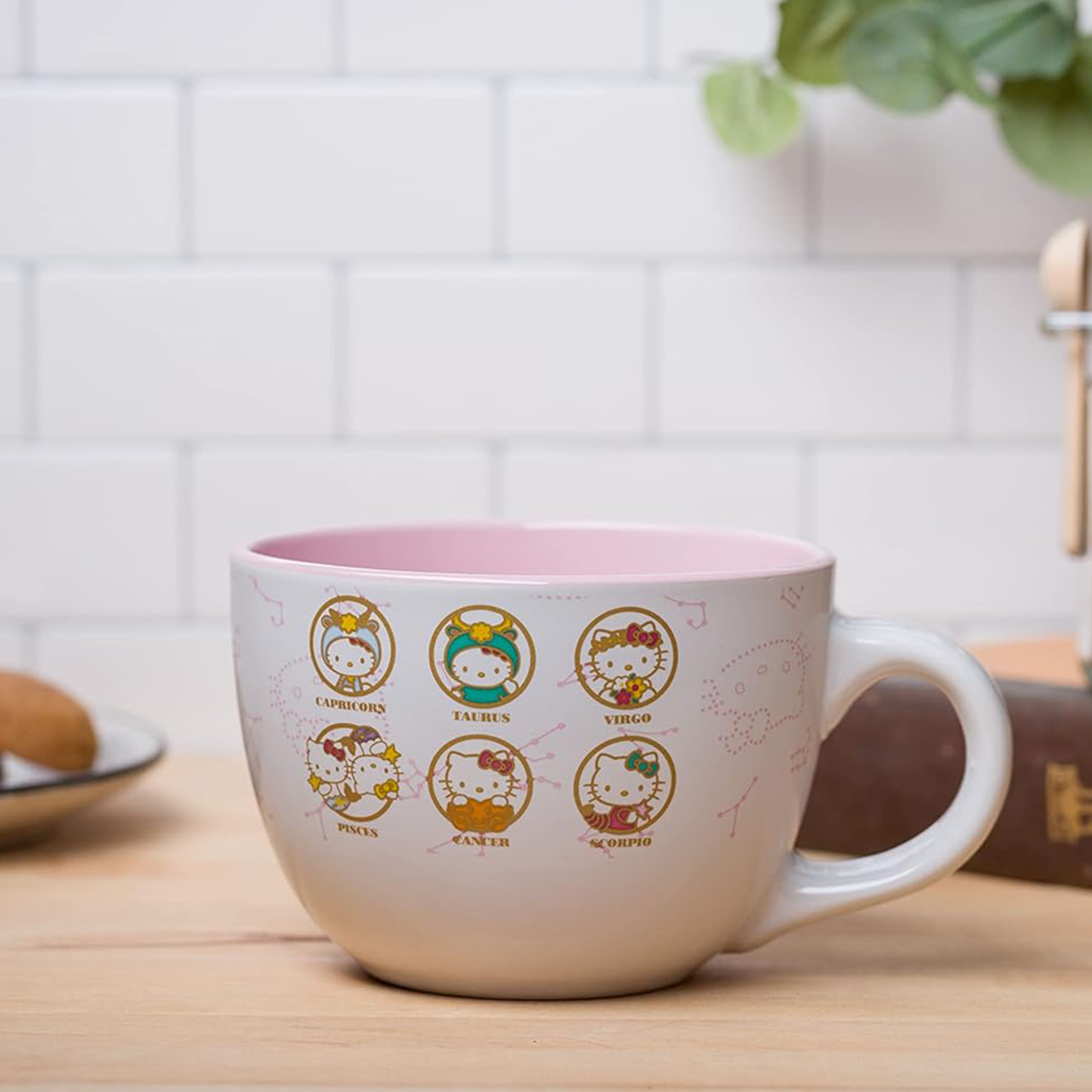 Hello Kitty Zodiac Ceramic Soup Mug - 图片 2