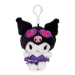 Kuromi Plush Mascot Clip (Summer Swim Series)