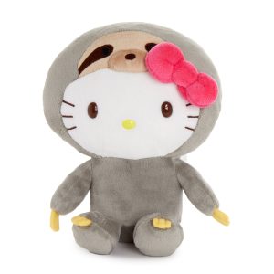 Hello Kitty 7" Sloth Plush (Tropical Animal Series)