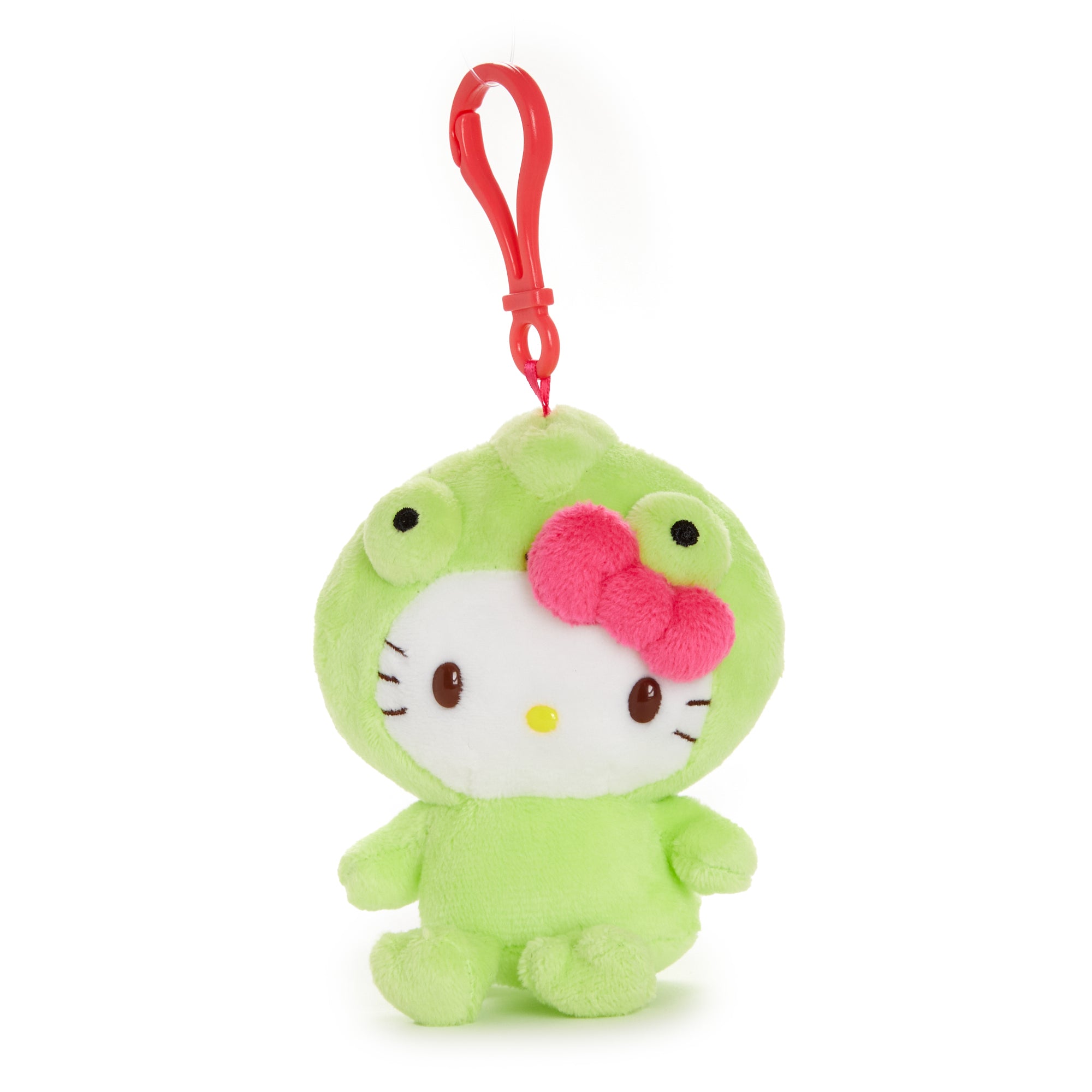 Hello Kitty Chameleon Plush Mascot Clip (Tropical Animal Series)