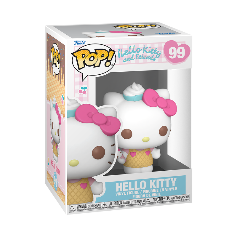 Hello Kitty Ice Cream Funko Pop! (No. 99 Hello Kitty and Friends Series) - 图片 3