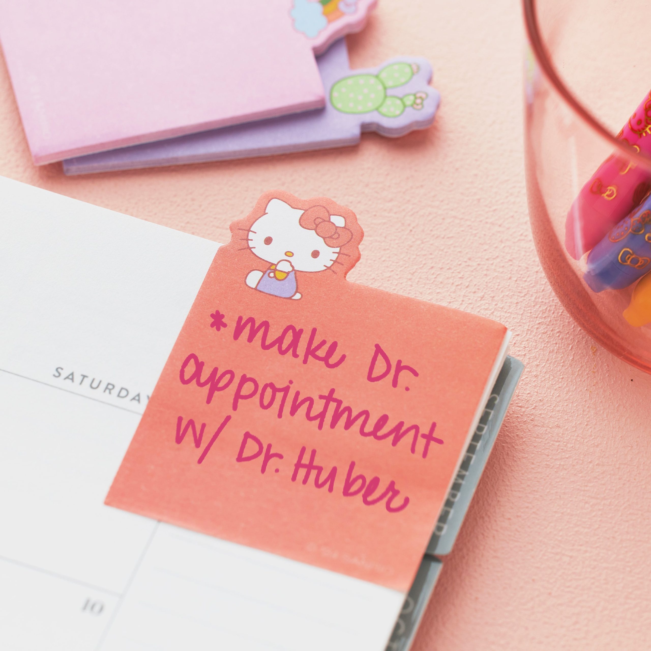 Hello Kitty x Erin Condren Sticky Note Trio - 图片 5