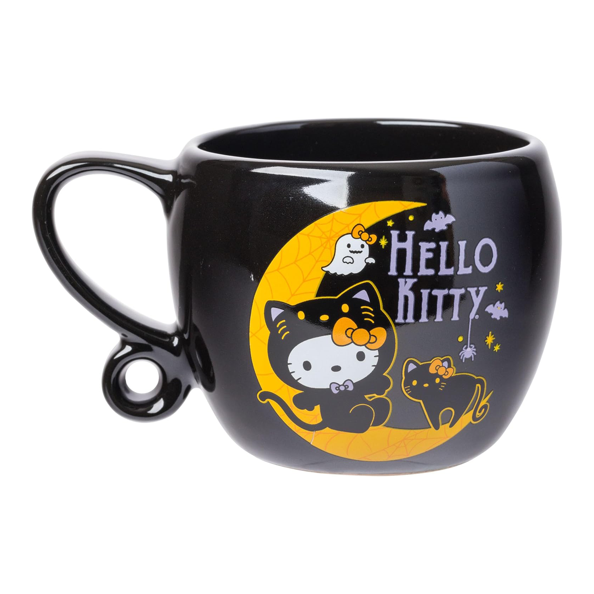 Hello Kitty Ceramic Mug (Halloween Black Cat)