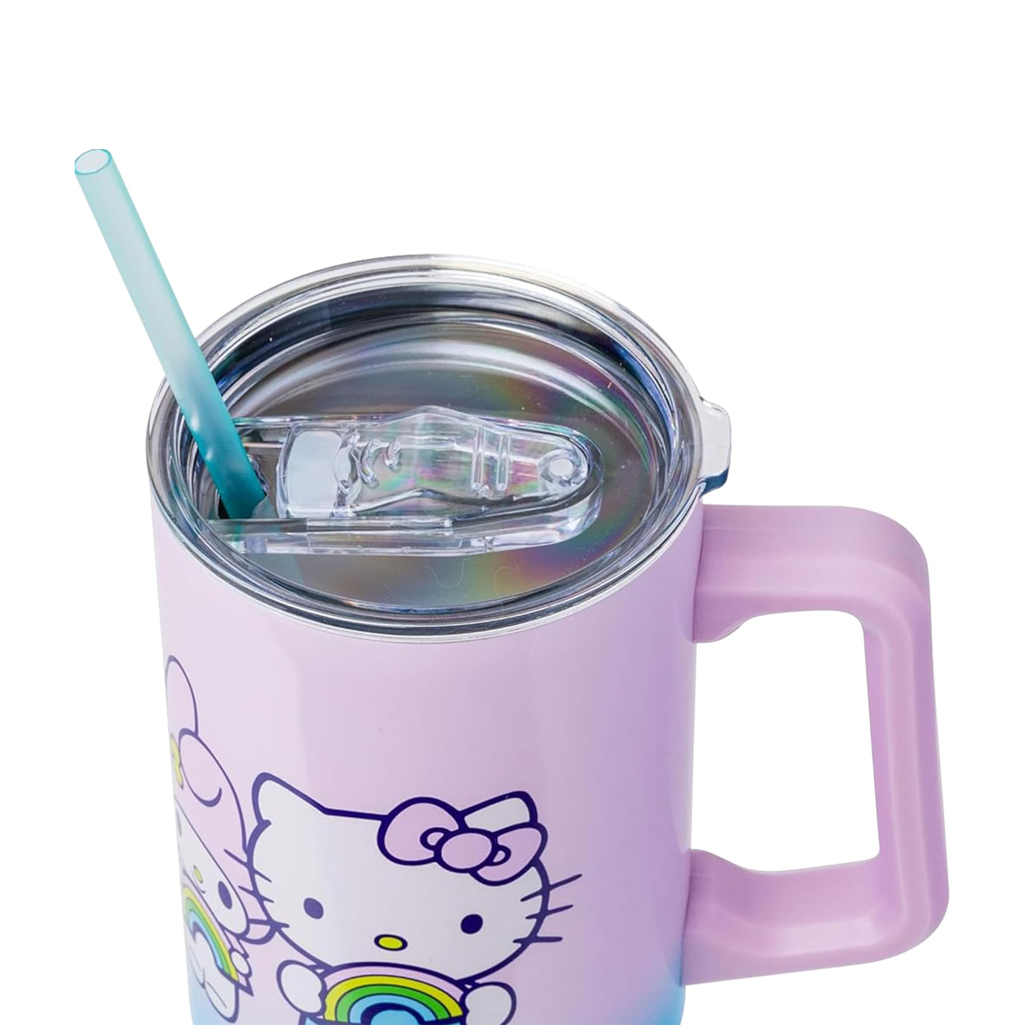 Hello Kitty and Friends 40oz Stainless Steel Travel Tumbler (Rainbow) - 图片 5