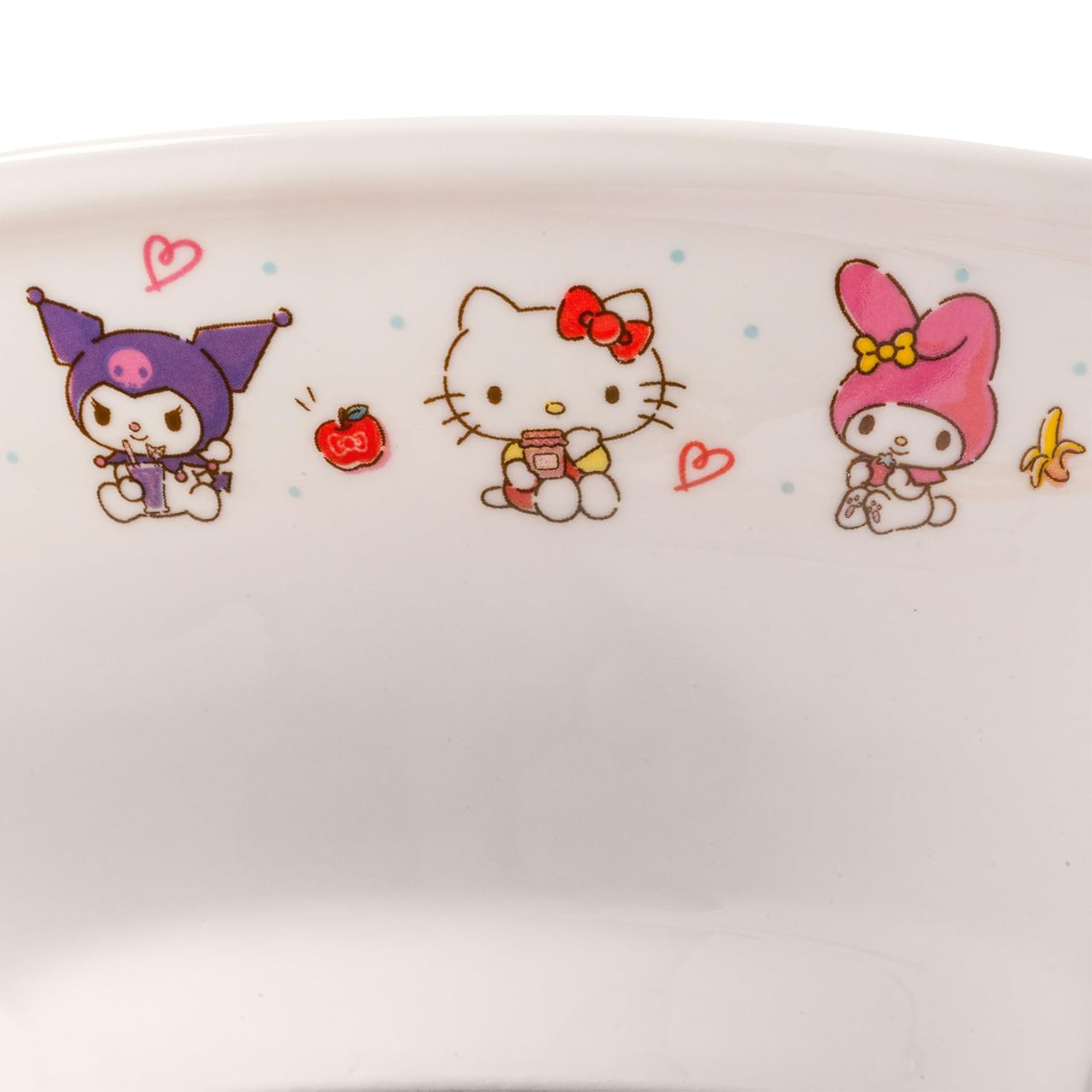 Hello Kitty and Friends Ceramic Noodle Bowl and Chopstick Set (Lunch Friends) - 图片 2