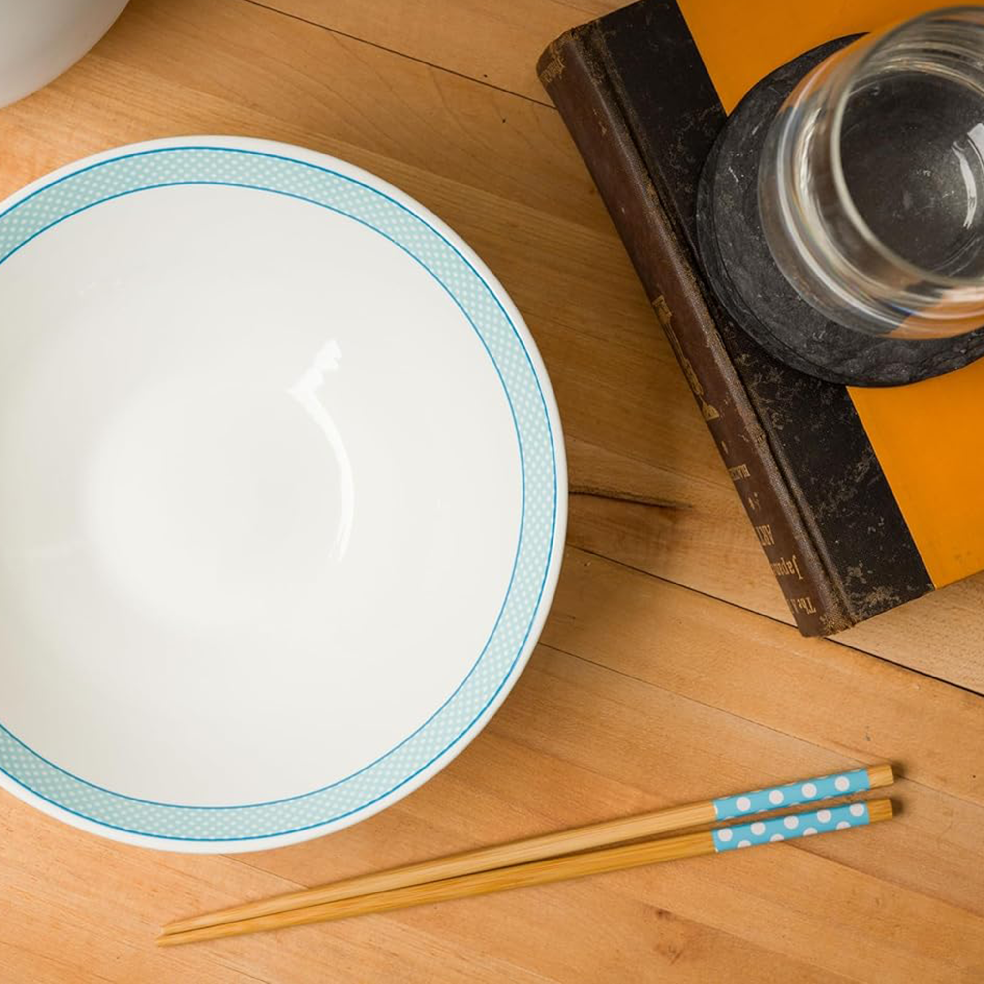 Hello Kitty and Friends Ceramic Noodle Bowl and Chopstick Set (Lunch Friends) - 图片 3