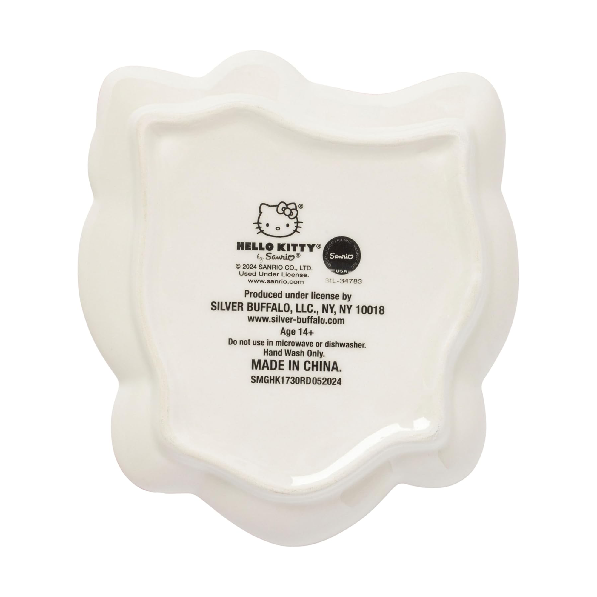 Hello Kitty Heart Donut Ceramic Spoon Rest - 图片 4