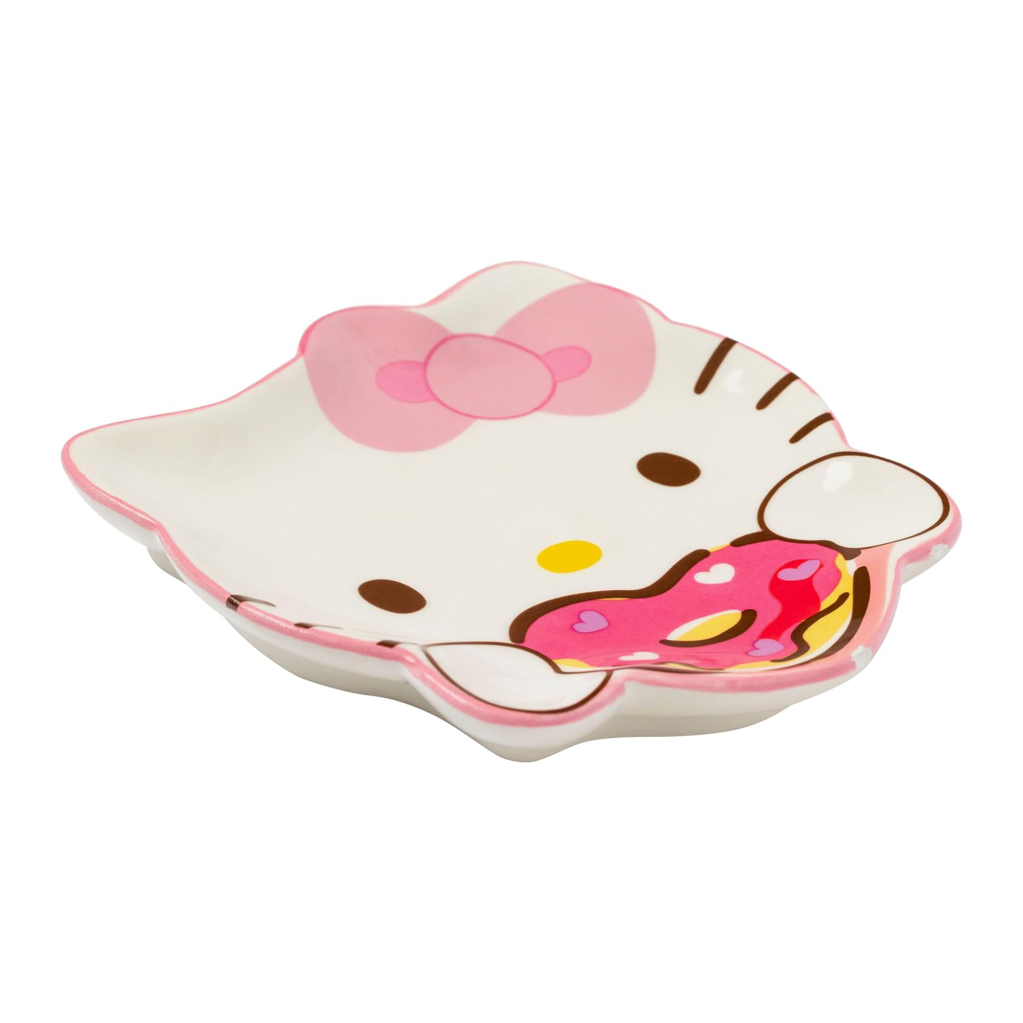 Hello Kitty Heart Donut Ceramic Spoon Rest - 图片 3