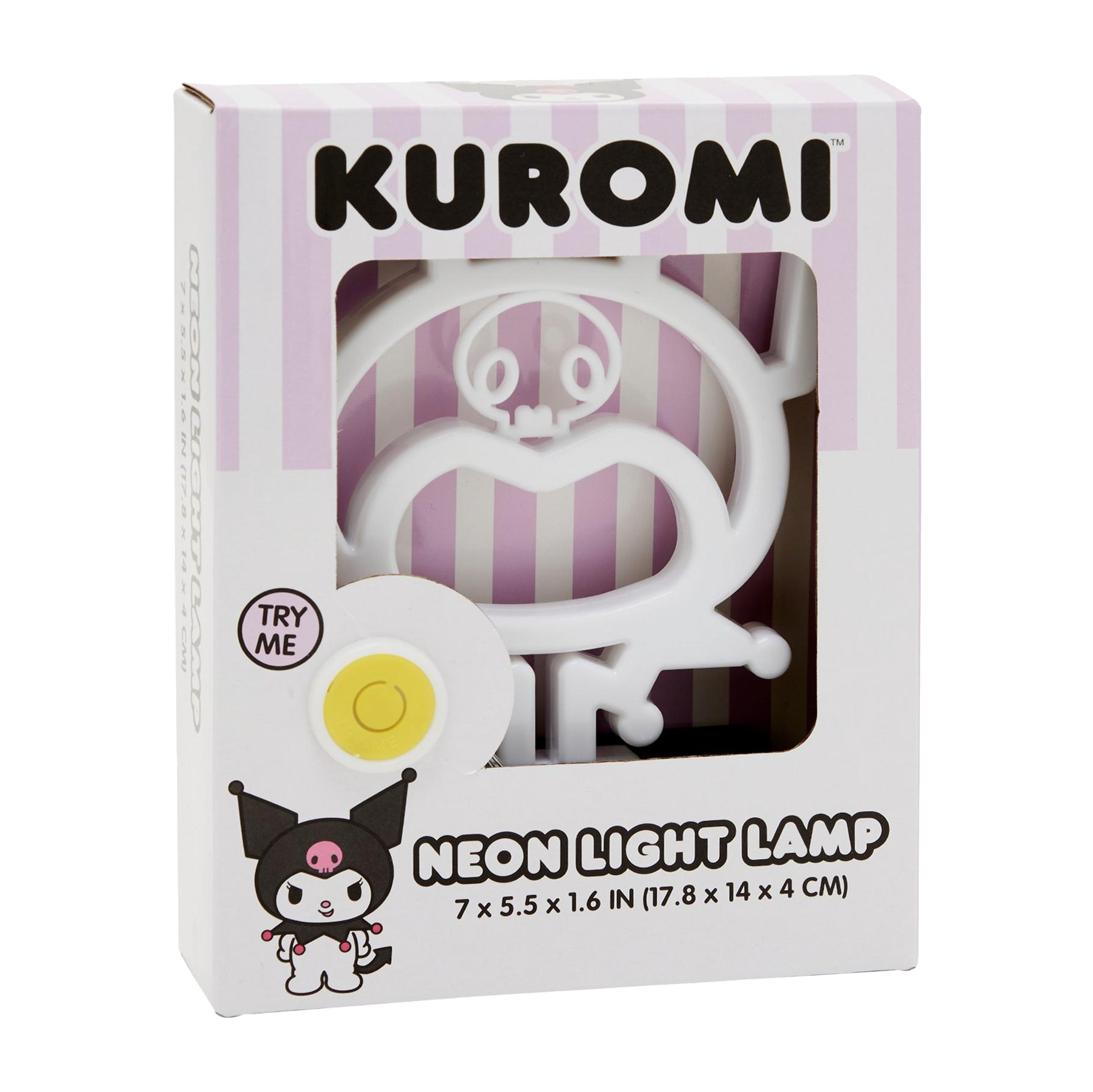 Kuromi Silhouette Neon Light Lamp - 图片 3