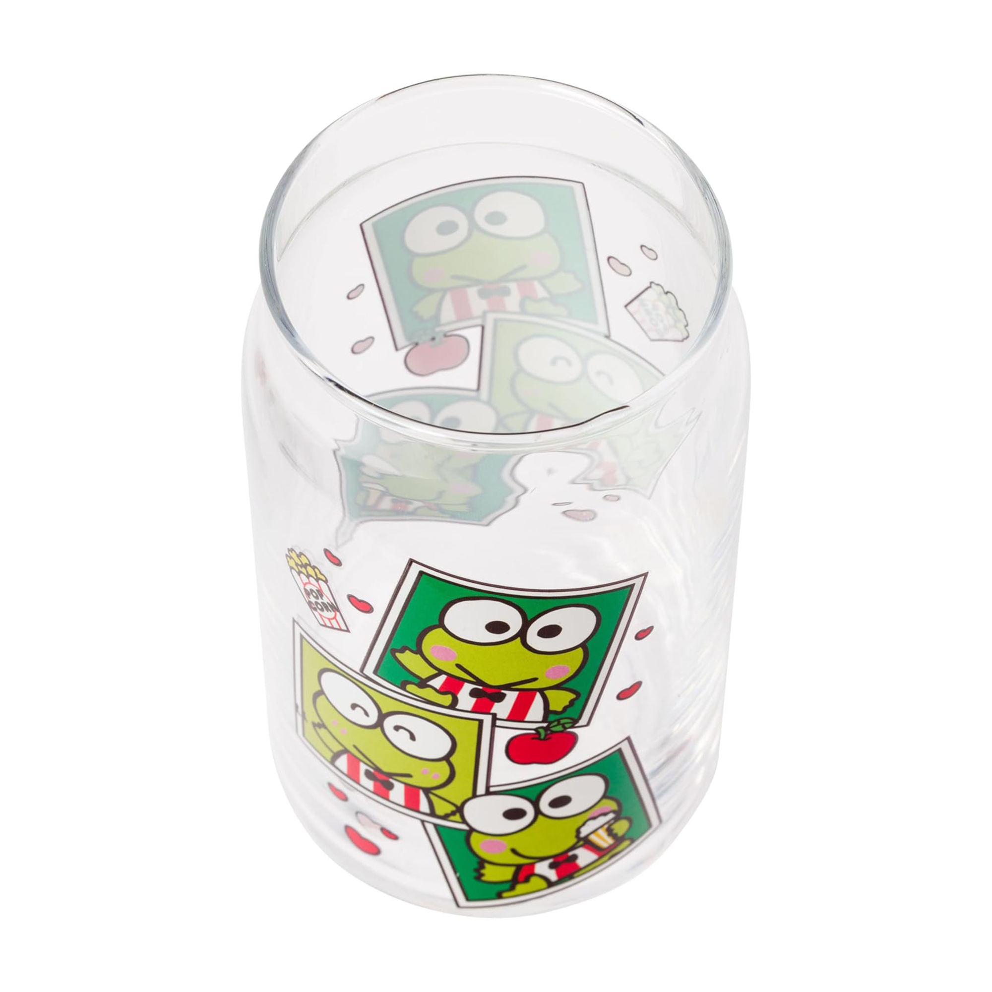 Keroppi Snacks Bamboo Lidded Glass Tumbler - 图片 6