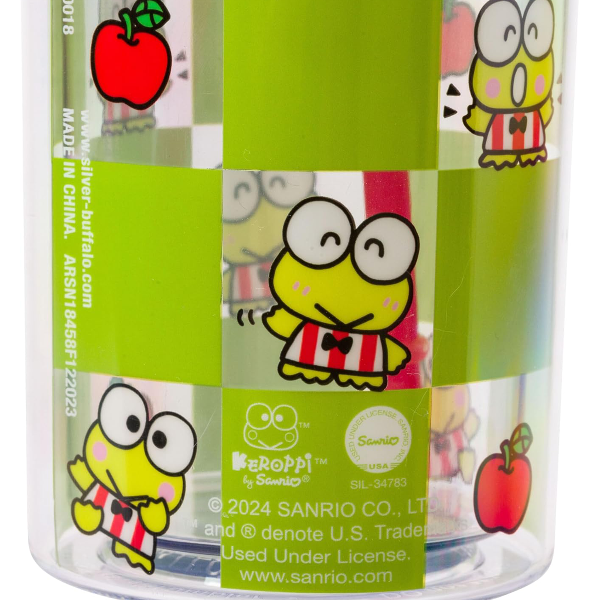 Keroppi 20oz Apples Travel Tumbler - 图片 4