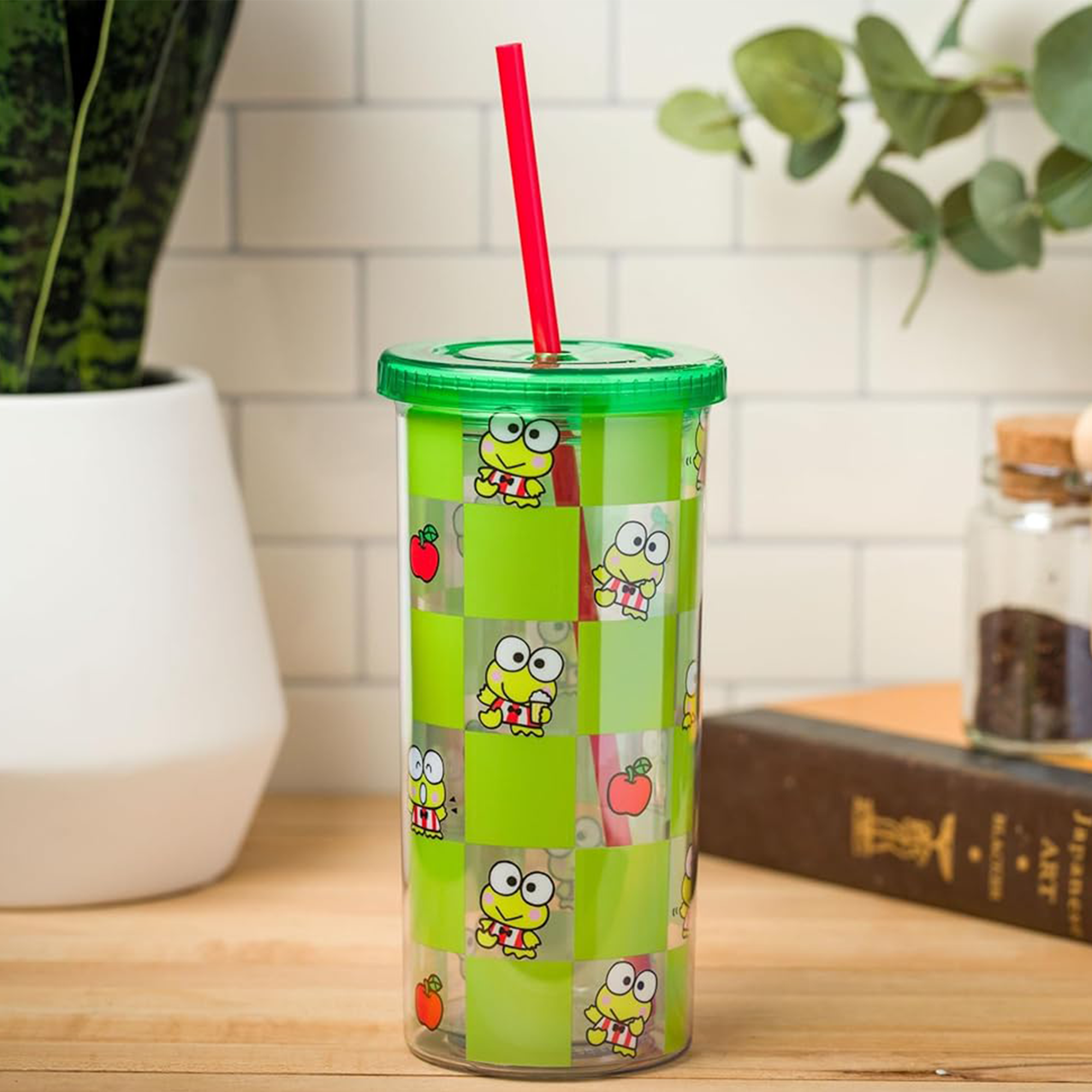 Keroppi 20oz Apples Travel Tumbler - 图片 2