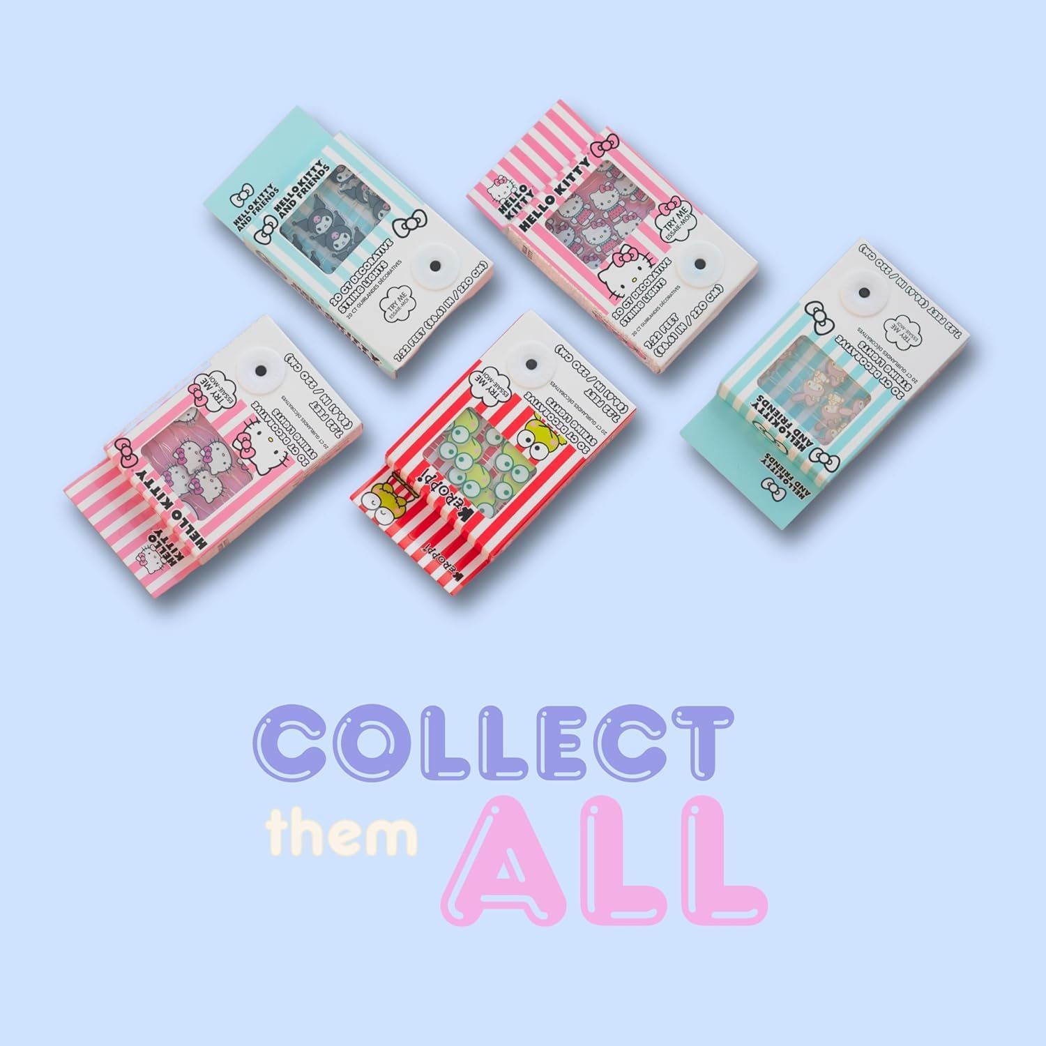 Kuromi Pose 20ct LED String Lights - 图片 3