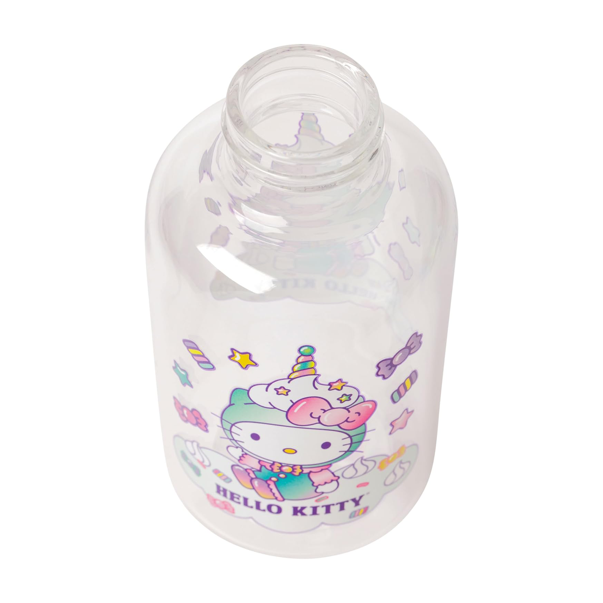 Hello Kitty 15oz Mini Milk Bottle Glass Tumbler - 图片 3