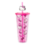Hello Kitty 24oz Bows & Dots Travel Tumbler
