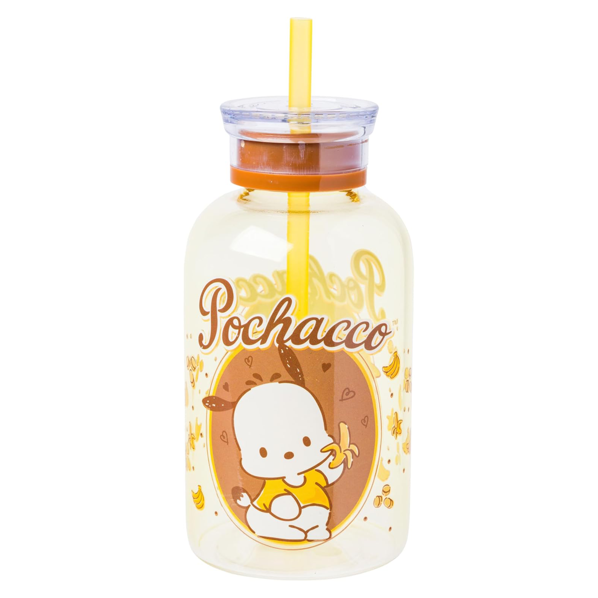 Pochacco 15oz Mini Milk Bottle Glass Tumbler