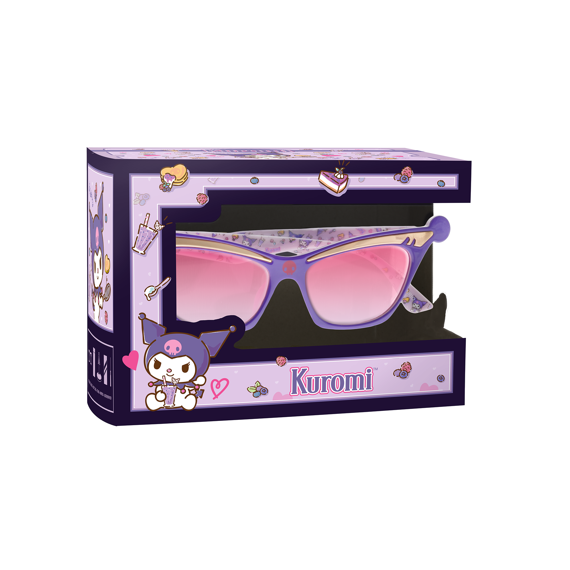 Kuromi x Sunscape Eyewear Smoothie Sunglasses - 图片 2